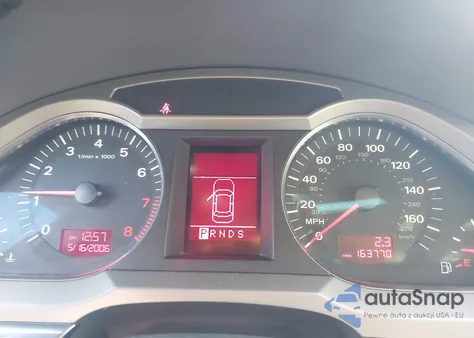 2007 Audi A6 3.2 from USA, damaged, VIN WAUDH74F87N083284